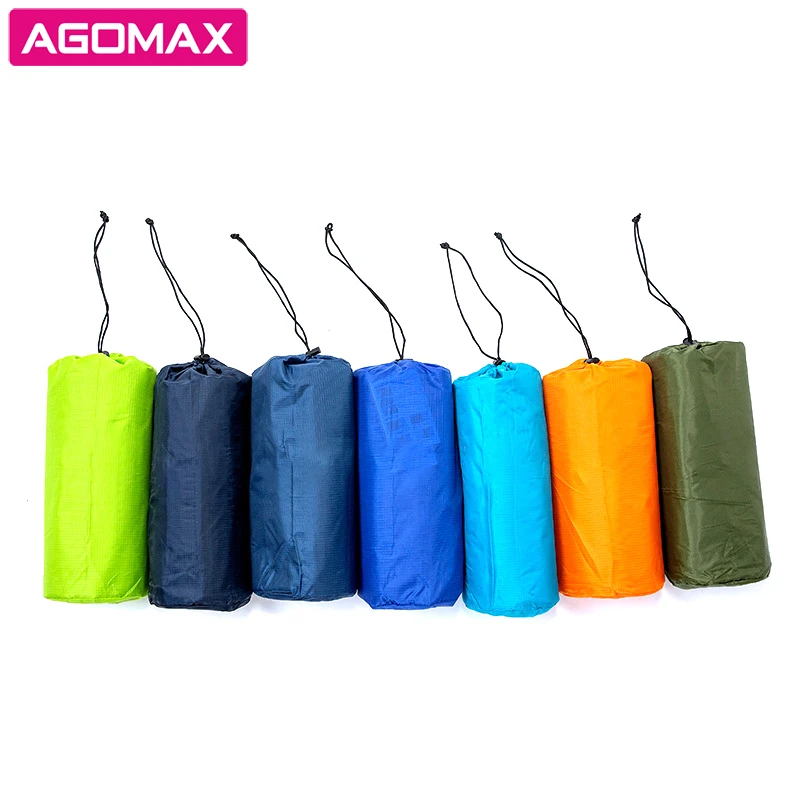 Camping Sleeping Pad Self Inflating Camping mat Foot Press Inflatable Pad Air Mattress with Pillow for Backpacking