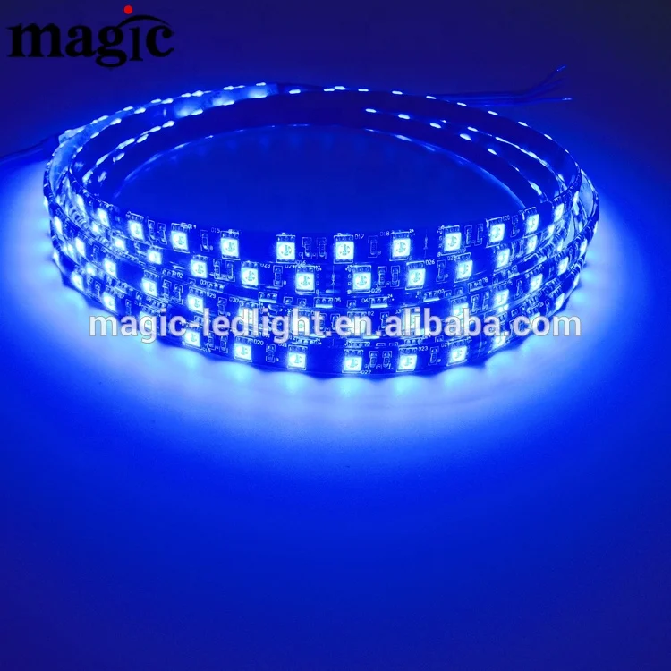 Фабрика 5 м 300LED 1 60LED SMD 5050 12 Вт Epistar RGB Светодиодная лента IP65 силиконовая