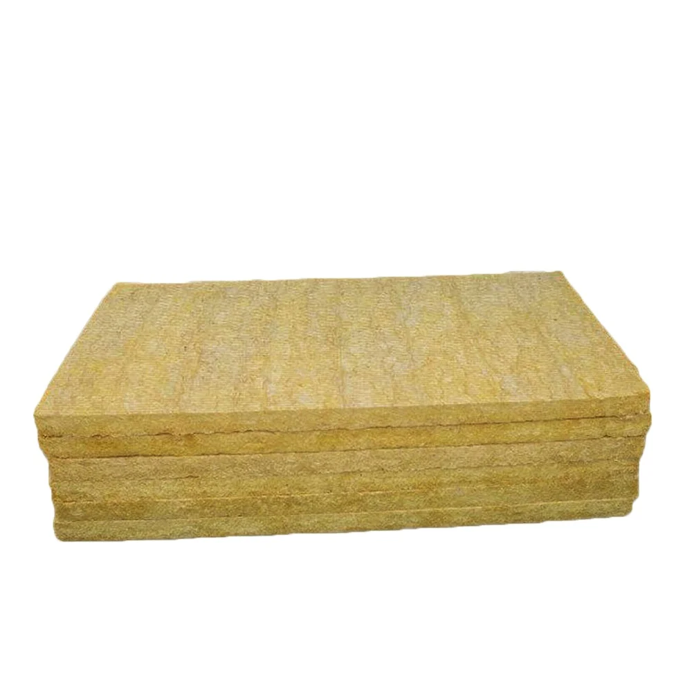 Acoustic stone wool Insulation Wall board saudi rock wool for sale