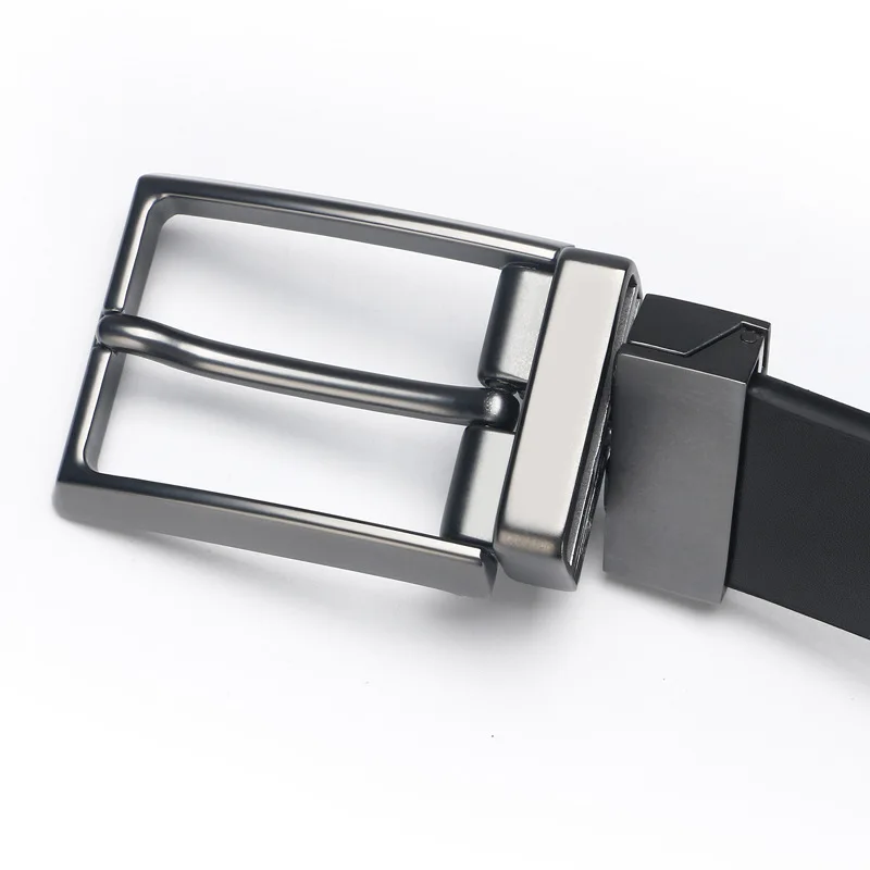 
Контактный пряжки ремня мужская повседневная кожаная обувь модная обувь поворотный пряжки ремень 