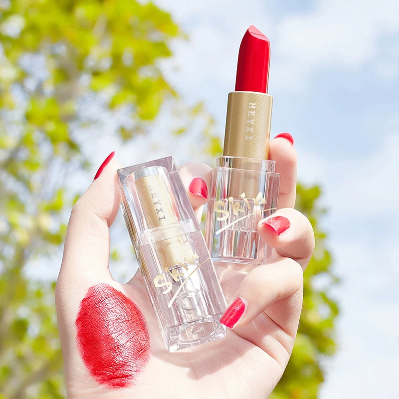 custom korean long lasting mouth cosmetic nude cute lipsticks