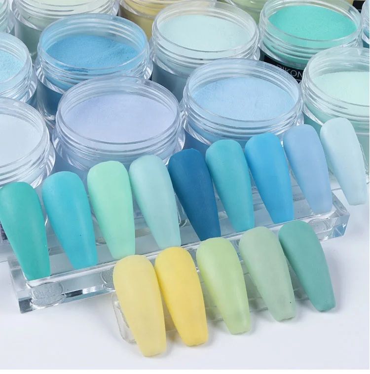 Acrylic Powder Set for Nail Art 30 Colors Professional Polymer Dip-Powder-Nail-Kit for Home Salon Dipping Nail Manicure