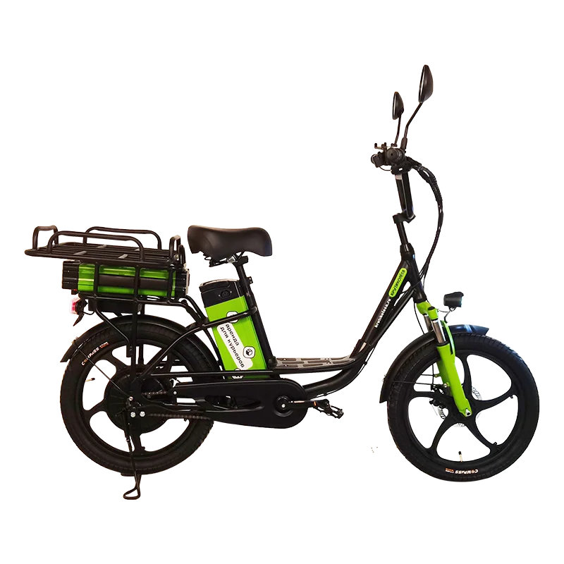 20inch 500W 60V long tail cargo bike electric ebike e-cargo family e bicycle