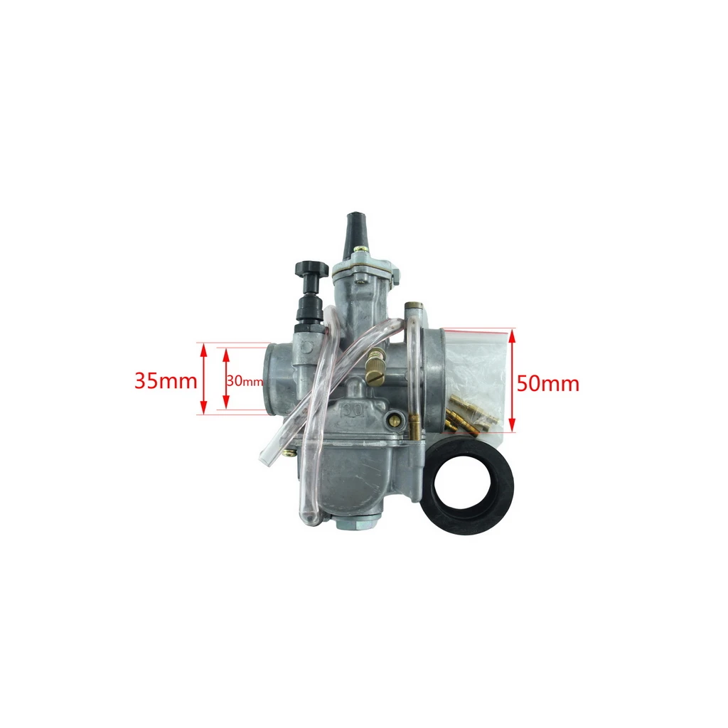 Hot Sale  30MM carbureter manual choke  for 200cc or 250cc  2 stroke or 4 stroke engines