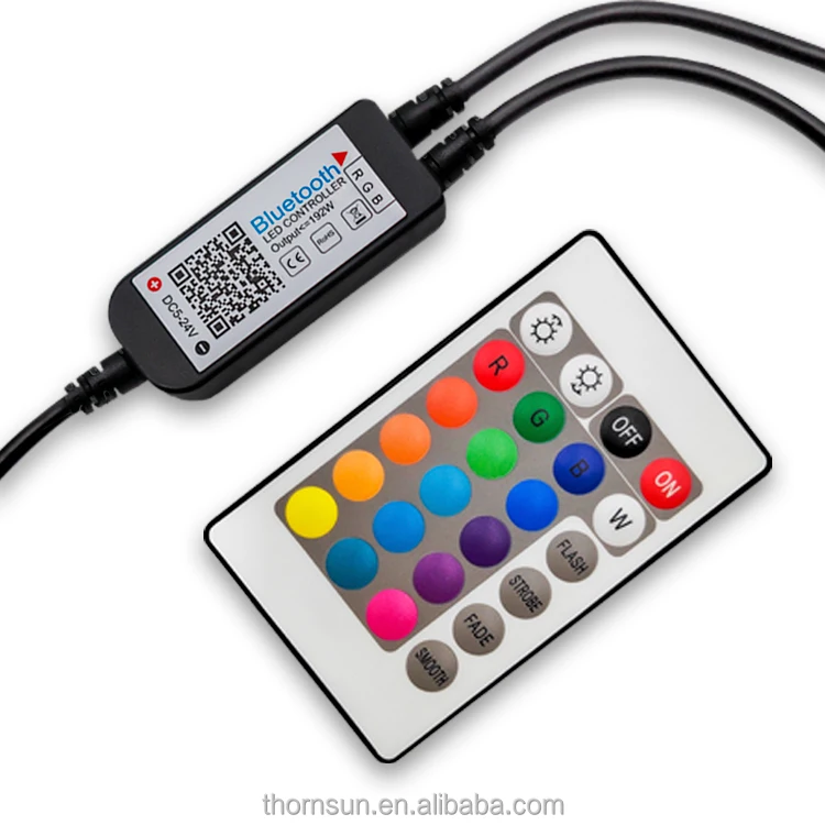 Мини 5v-24v rgb led контроллер с РФ Пульт дистанционного управления для ленты