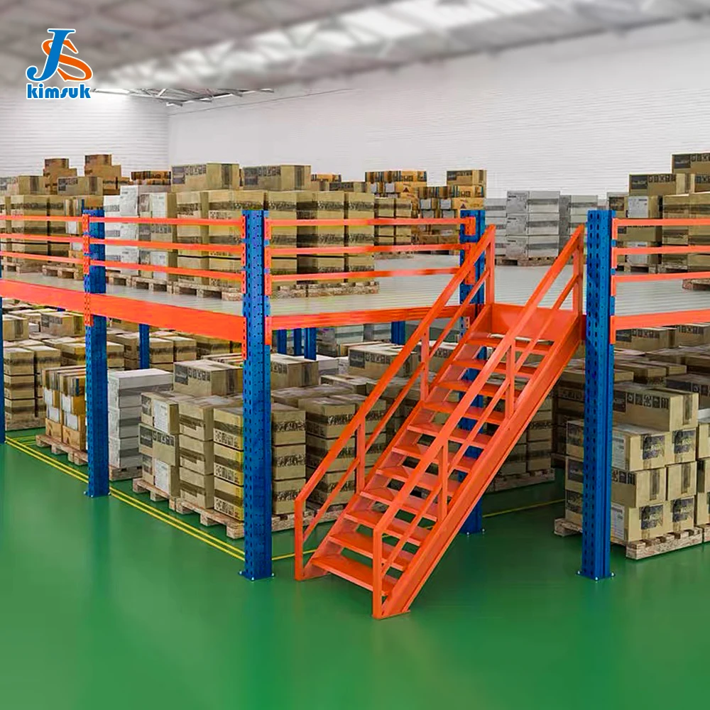 shelving rack mezzanine rack heavy-duty multi-function pot wall rack for warehouse