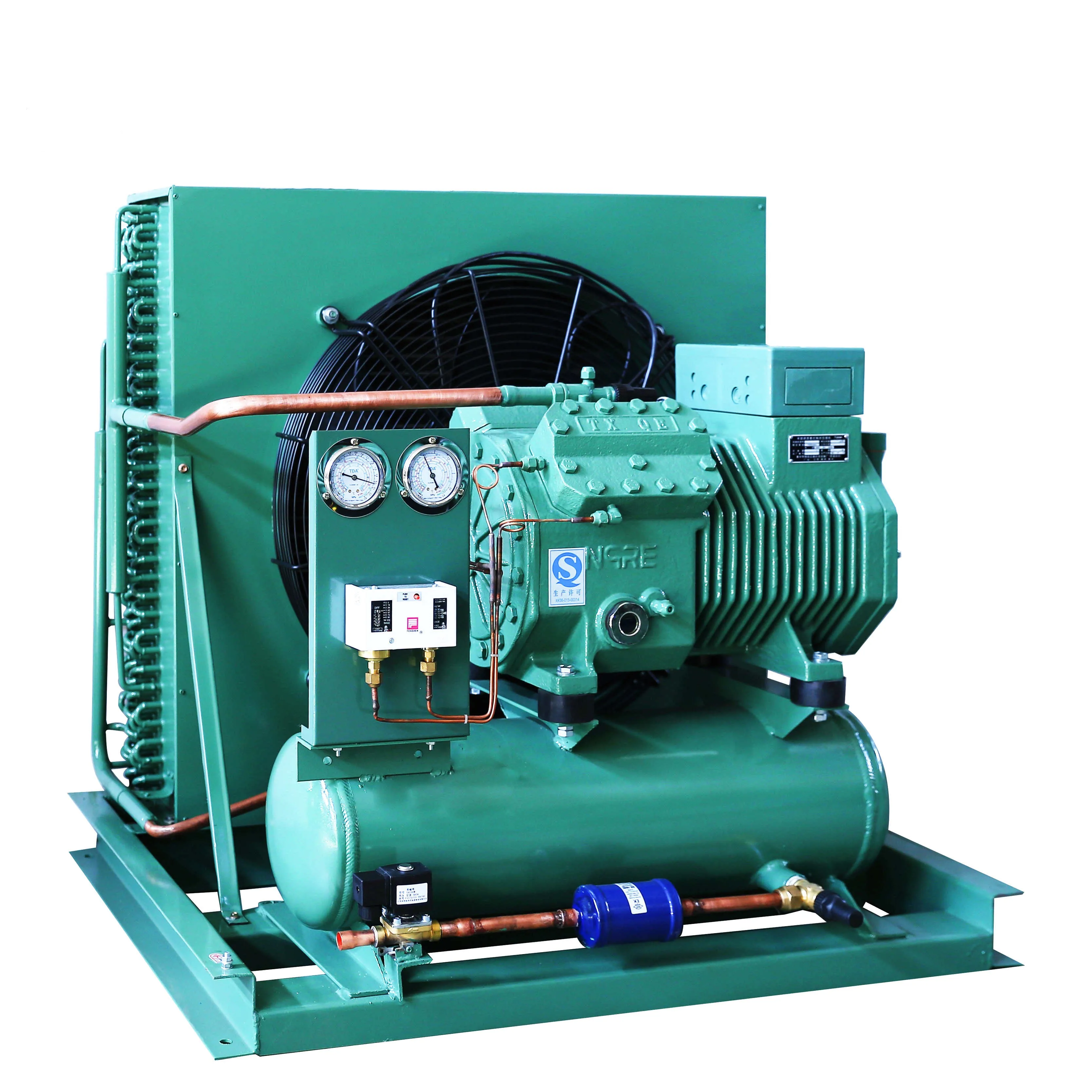 8.5HP ISO CQC Cold Room Air Cooling Refrigeration Compressor Unit