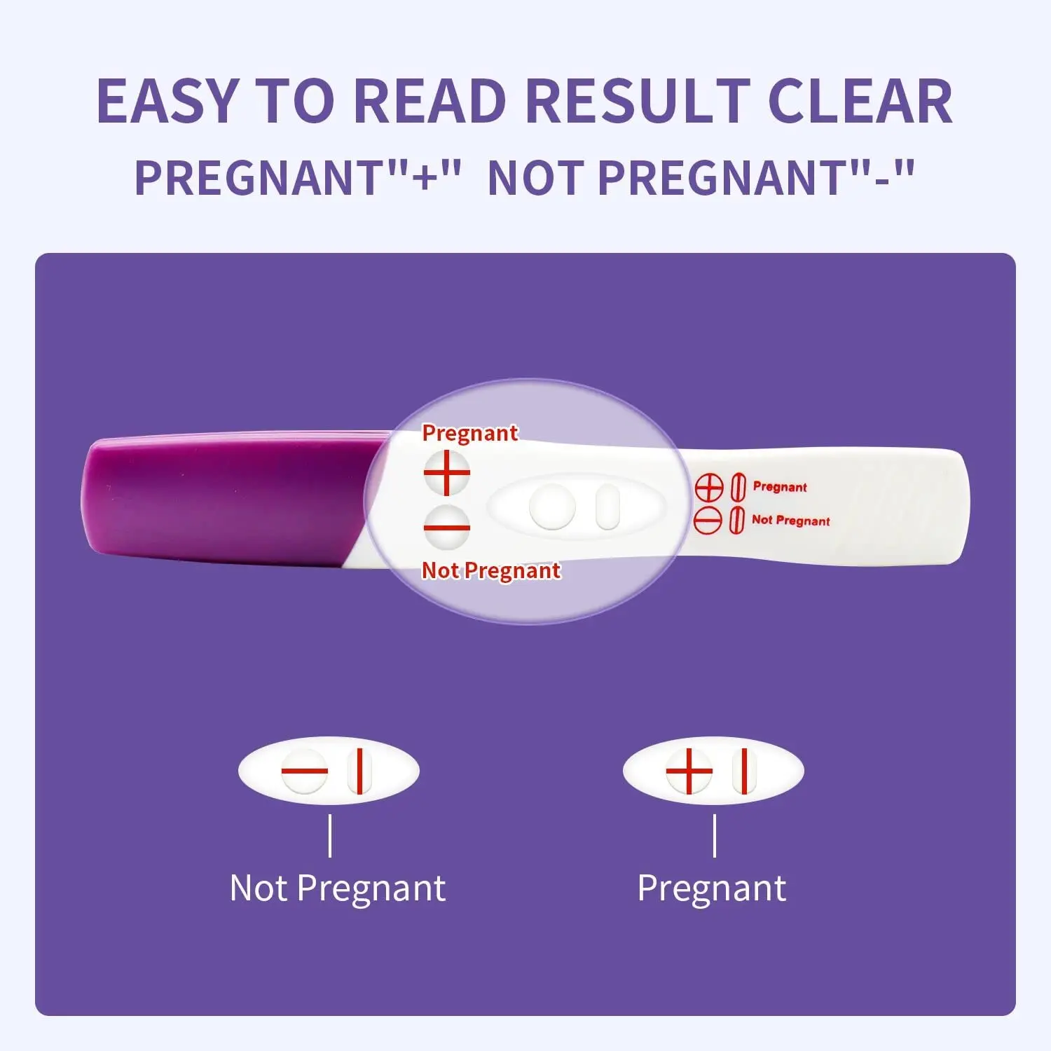 Factory Outlet One Step HCG Pregnancy Urine Diagnostic Rapid Test Kit Strip 5 Pack Early Result HCG Pregnancy Test