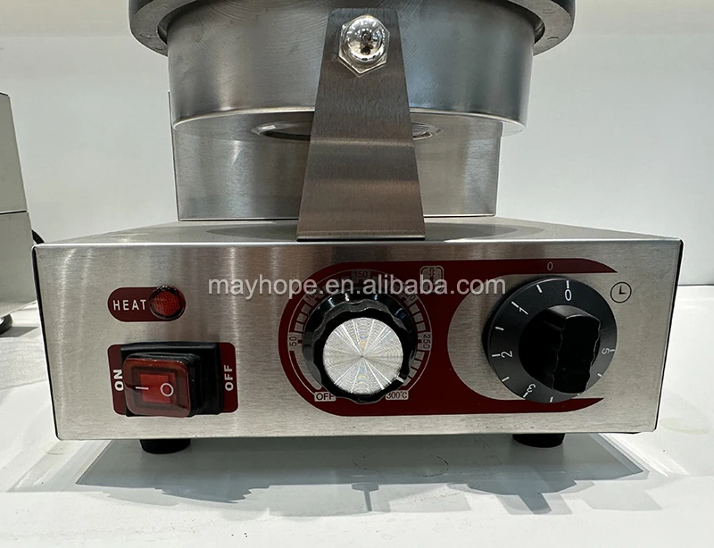 Factory direct Topping Selling Sector Spiral Shape Cone Pizza making line wafer ice cream cone maker