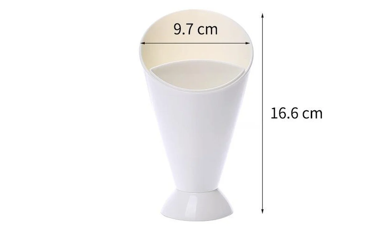 French Fry Chips Cone Salad Dipping Bowl Kitchen Restaurant Potato Tool Tableware Assorted Sauce Ketchup Jam Dip Bowl