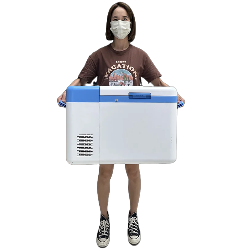 Новый портативный сверхнизкий холодильник постоянного тока с морозильной камерой минус 86 градусов 25