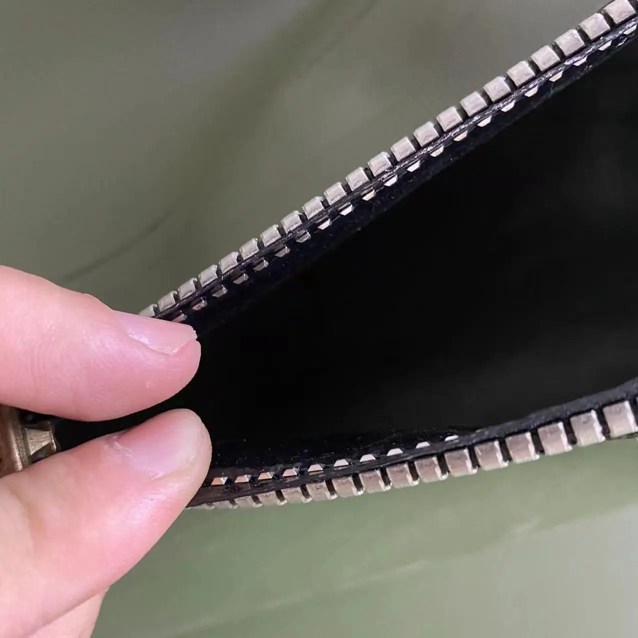 Fire-retardant Heavy Duty PVC  Airtight Zipper Waterproof Zipper Customized Length