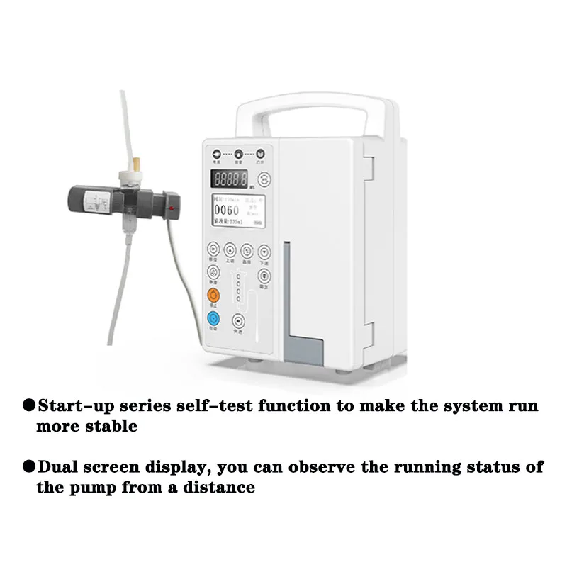 Portable Automatic Volumetric Syringe Infusion Pump with CE Infusion Pump Price infusion Pump Medical Health Medical Supplies
