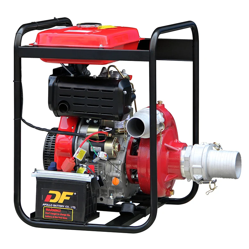 Newland 192FB 13hp diesel water pump for irrigation with red cast iron diesel water pump 3 inch