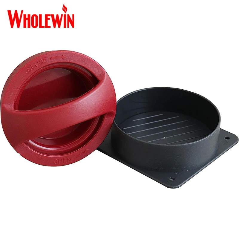 3 in 1 Round Burger Smasher Stuffed Burger Press Hamburger Plastic Patty Maker