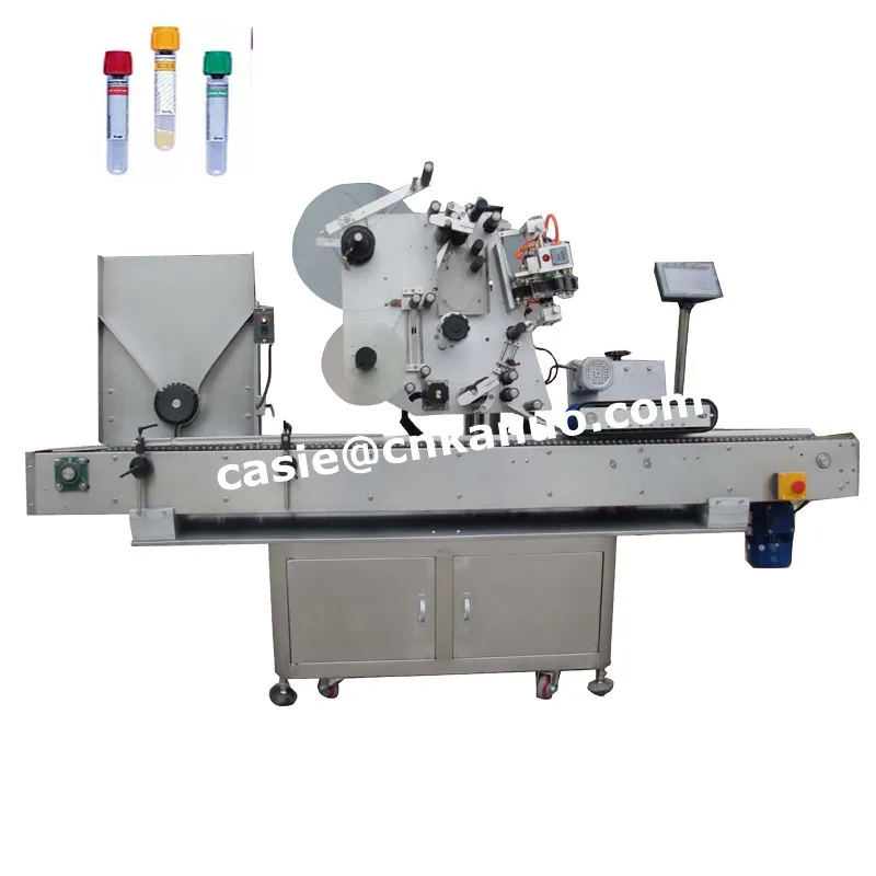 universal use hot sell tube labeling machine sticker labeling machine shanghai kanuo industrial co ltd labelling machine multifunction new design 2022 practical