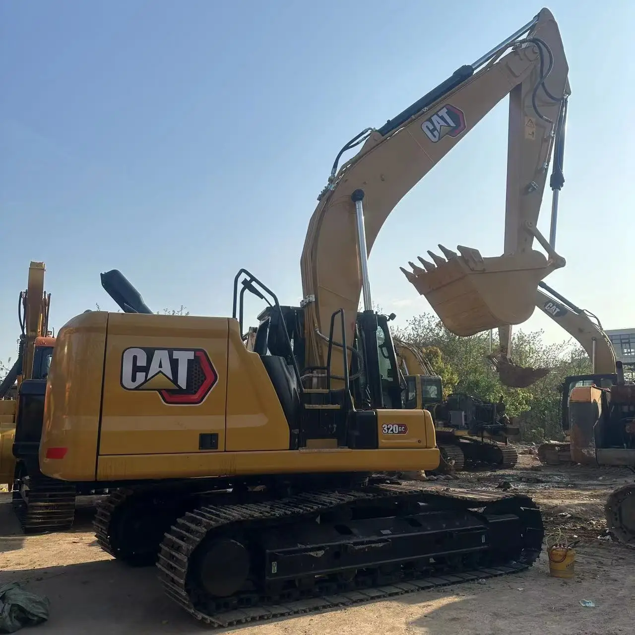 Low price original used CAT 320GC excavator CAT 320GC 320d 320C 320b 320 20 TON caterpillar excavator for sale
