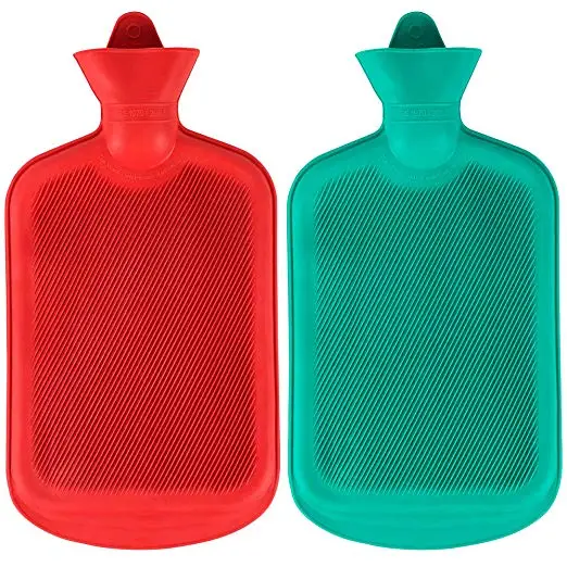 Wholesale 1000ml 2000Ml Home Safty Color Foot Hot And Cold Water Bottles Bag With Cover