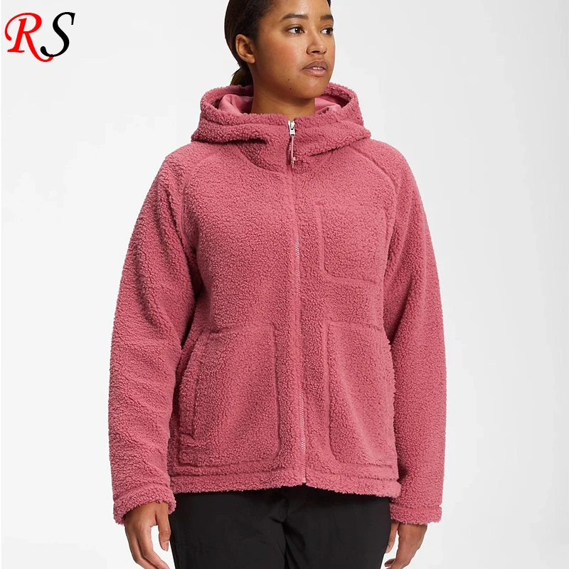 Одежда Ruisheng 2023 новый дизайн сделанная на заказ женская верхняя одежда пальто зимняя флисовая куртка