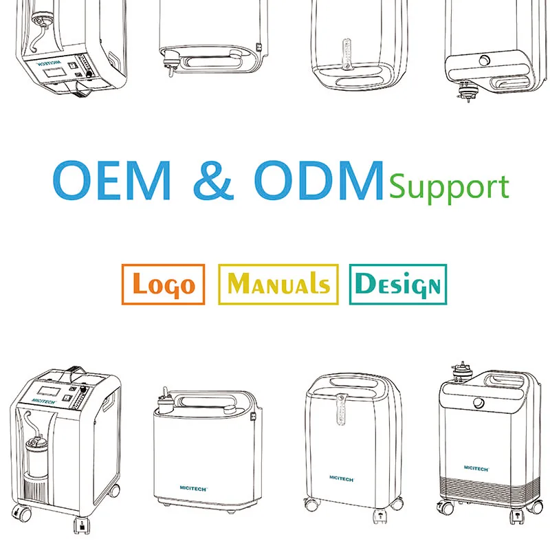 MICiTECH suitable for patients with Emphysema disease fashion design  hot selling model oxygen concentrator price list
