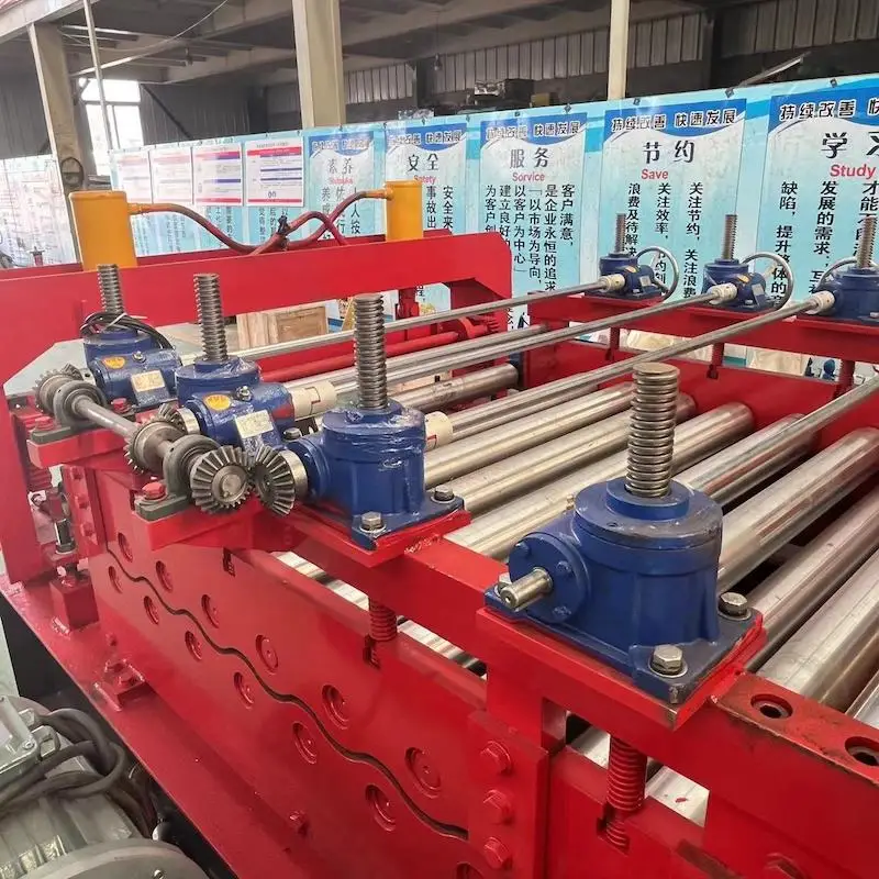 steel coil straightening cutting machine