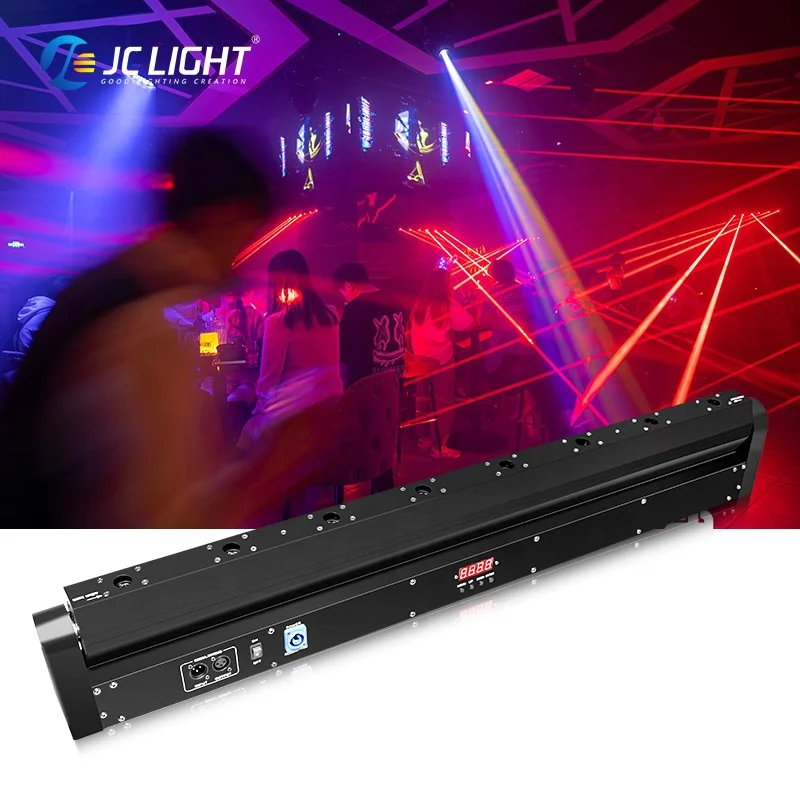Hot Sale Dj Bar Laser Light Eight Eyes Rgb Lazer Beam Scanning 8 eyes Moving Head Laser Lights
