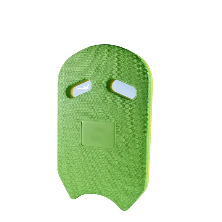 Kids custom logo colorful small foam rubber training learning  aids eva floating swimming kickboard