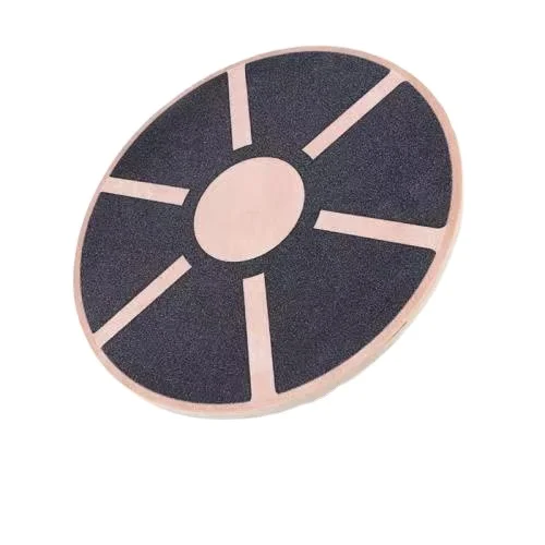 Yoga Twisting Fitness Balance Plate Core Workout For Abdominal Waist Legs Muscles Roller Board Balancing Wooden Balance Board