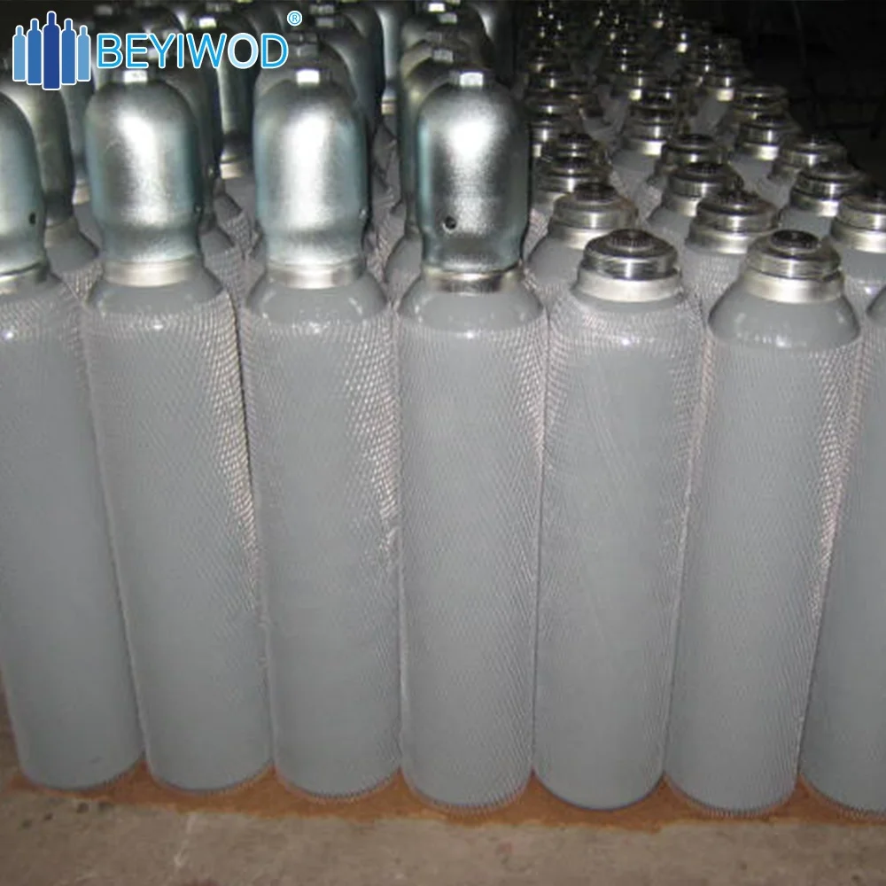 BEYIWOD 150bar/200bar/300bar 2L 5L 6.7L 8L 10L 13.4L 20L CO2 Cylinder Mixed argon Steel Gas Cylinder