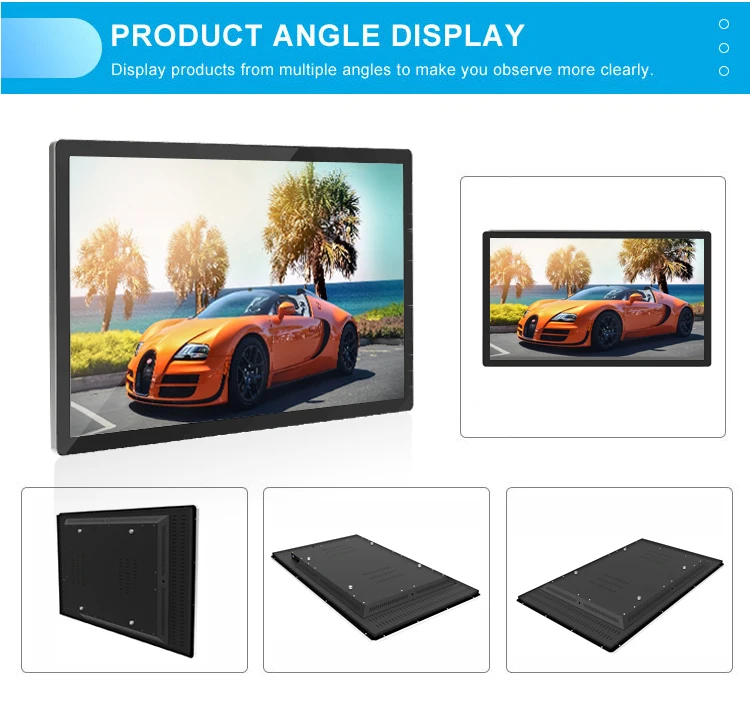 Commercial Advertising Player Android Capacitive Touchscreen LCD Display Monitor for Retail Store Window