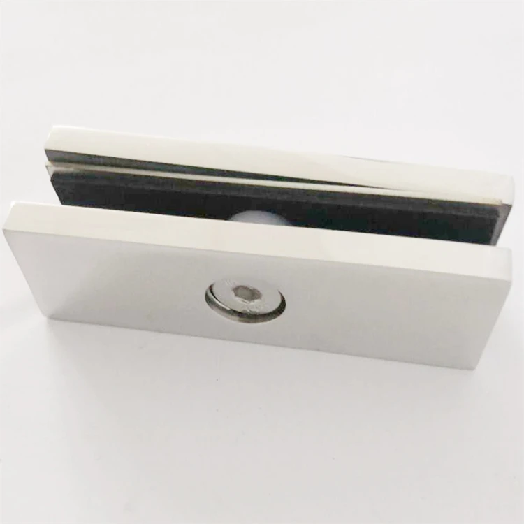 Factory Direct SS304/316 Stainless Steel Glass Clamp 180 Degree Hinge for Pool Window & Door Balustrades & Handrails