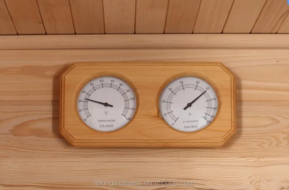 2022 Suanaking hot selling hemlock traditional harvia heater sauna SPA equipment room for 1 person for sale