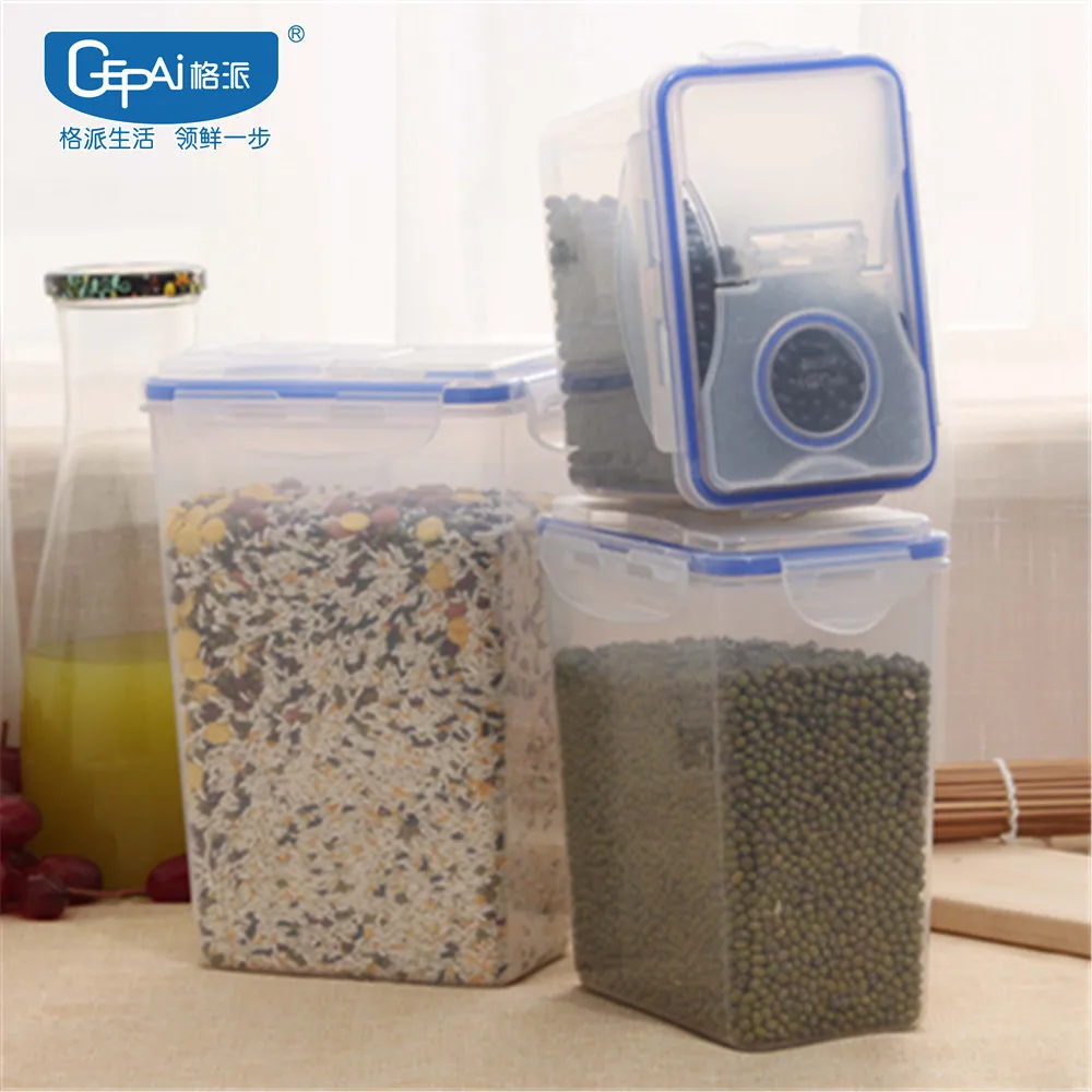 Wholesale Kitchen Food Storage Containers Clear 3 Pieces Set