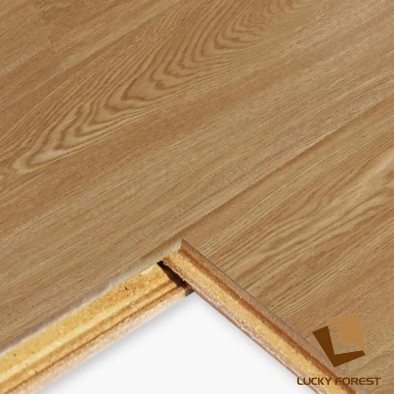 12 мм Нажмите сделано в немецком hdf белый дуб промышленный ламинат