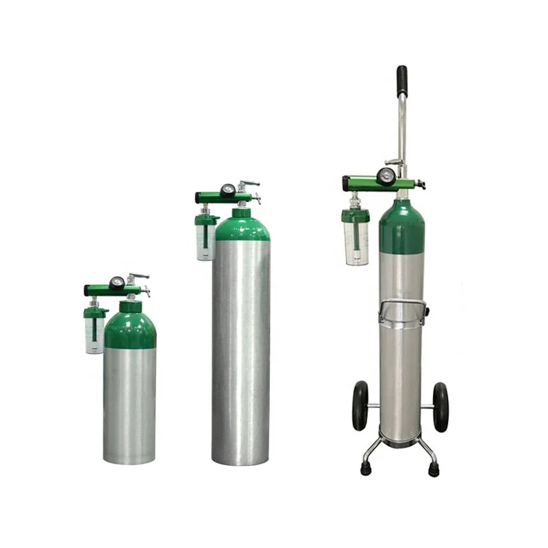 High Pressure Oxygen Medical Cylinder Aluminum CO2 Compressed Gas