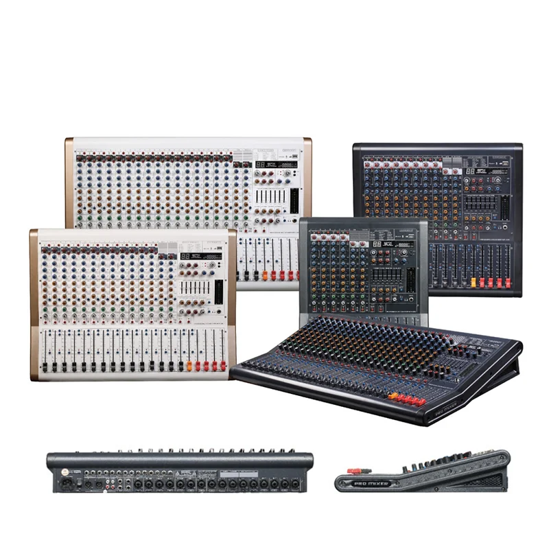 Профессиональная музыкальная консоль серии RM 8/12/16/20/24 микширование каналов со встроенным 24-битным цифровым контроллером с эффектом DSP