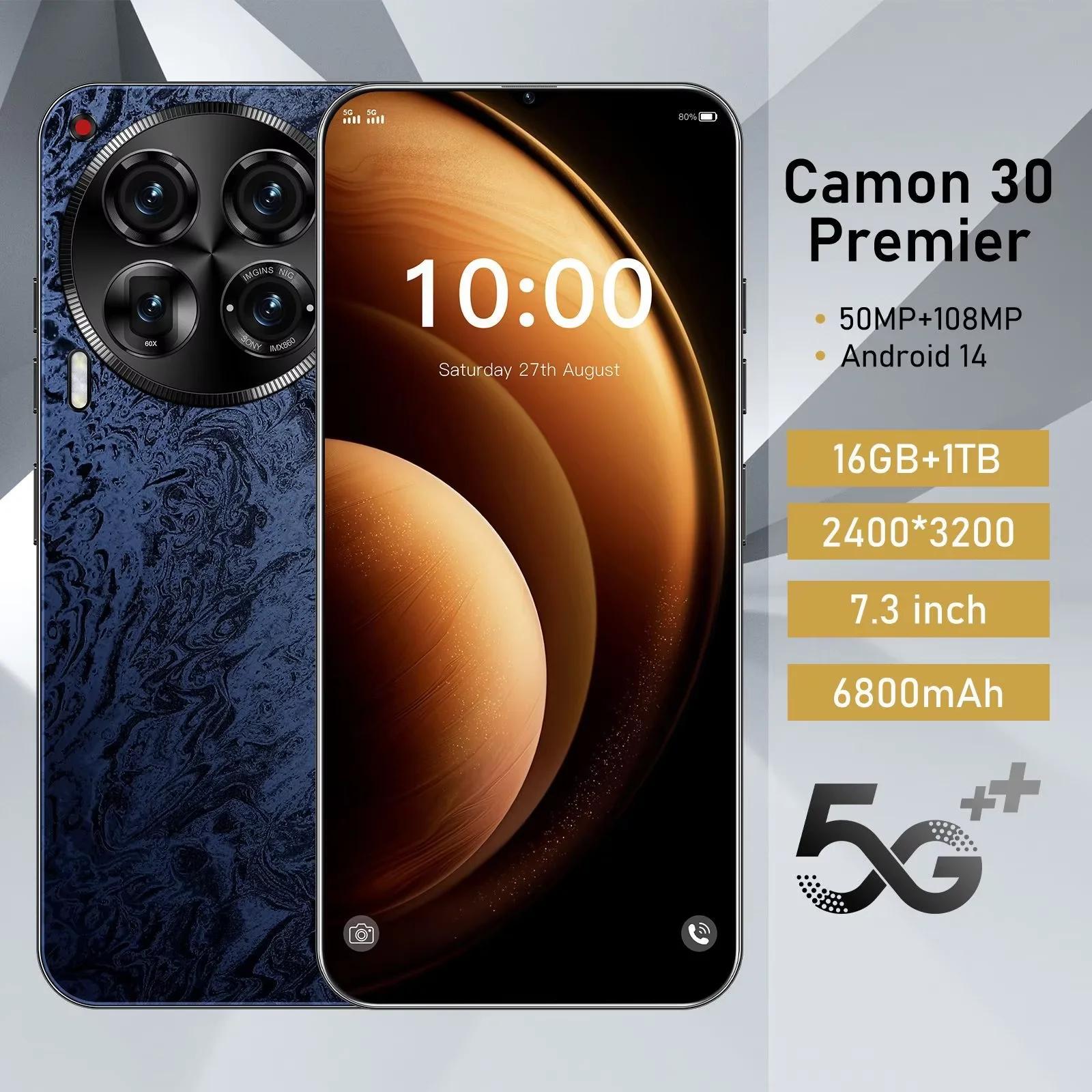 High Quality Fast charge Techno Spark 30 C30 Pro 3g Multi-language New Cellphone Mobile Phone