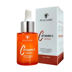 PEAUAMIE VC Serum Vitamina C Anti Aging Wrinkle Acne Dark Spot Remover Vitamin C Face Serum