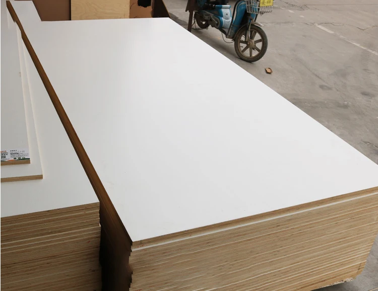 Premier 3mm 18mm laminated board waterproof marine sheet high gloss melamine birch plywood