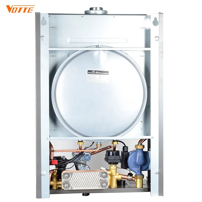 Duct Exhaust Type Pure Copper Heat Exchanger W Series Tankless Instant Gas Water Heater gas wall-hung boiler
