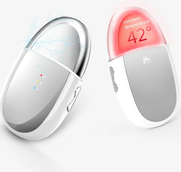 home beauty device eyes care machine microcurrent vibration and topical heating massage eye care