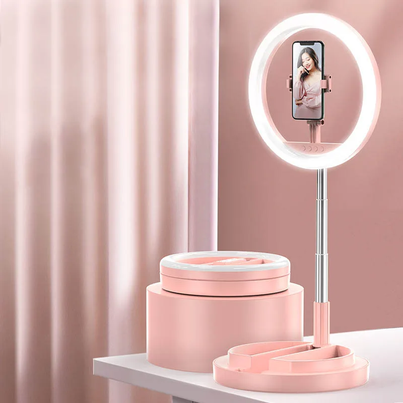 
Wholesale Beauty 10 inch Photographic Desktop Selfie Makeup Ring Light 
