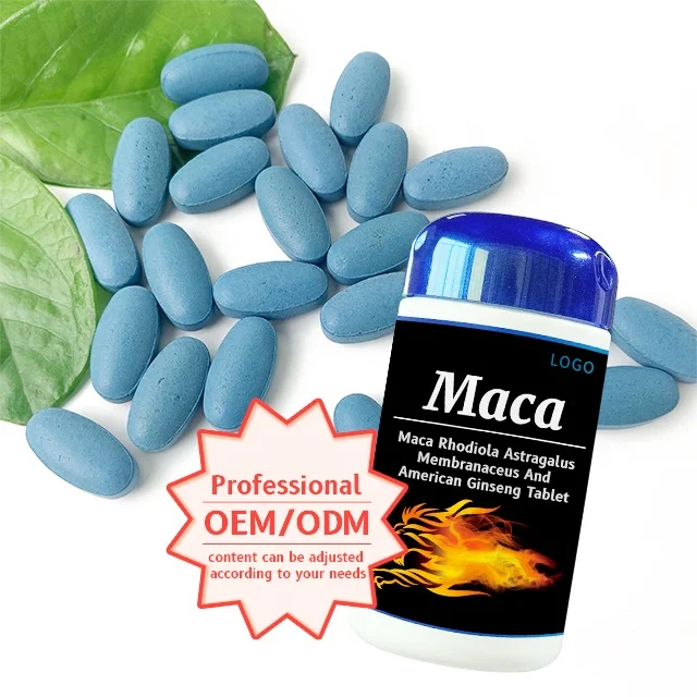 OEM Customized Maca Oyster Ginseng Tablets For Men Hot Selling Enhancement Healthcare Products Capsule