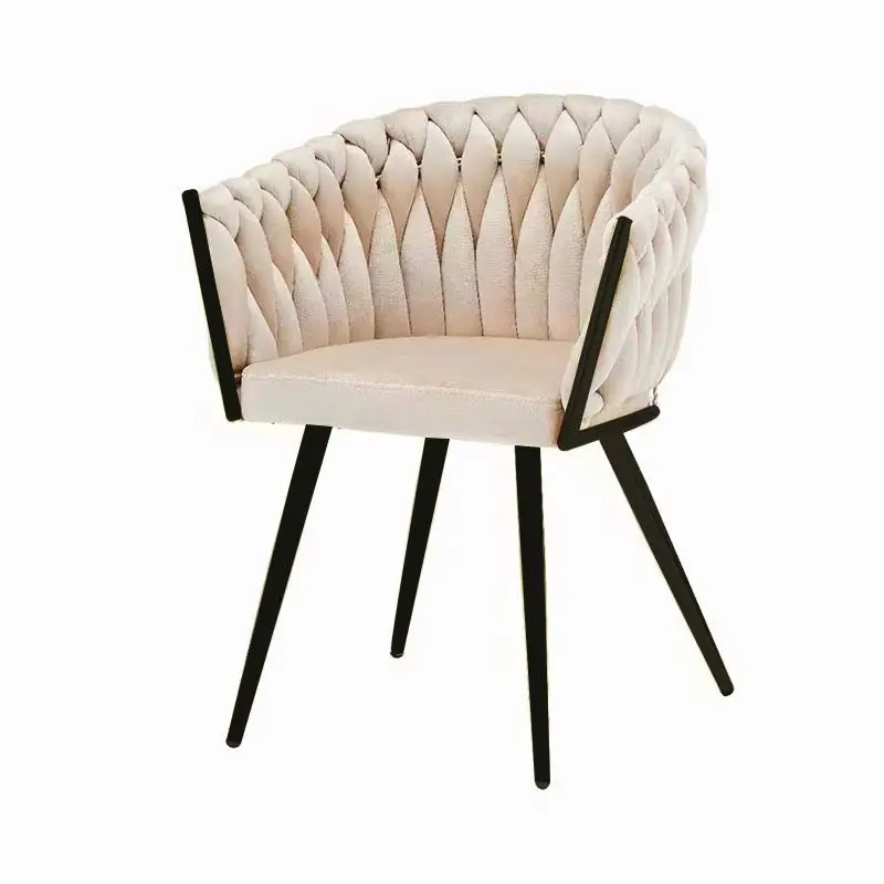 Modern gold legs MUSTARD fabric leisure lounge  accent velvet living room chair