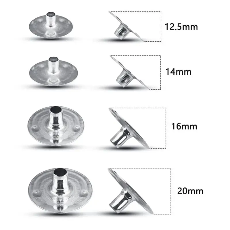 Kaijie 100Pcs Metal Candle Wick Support Piece For Diy Candle Making Supplies, Aromatherapy Candle Holder Accessories