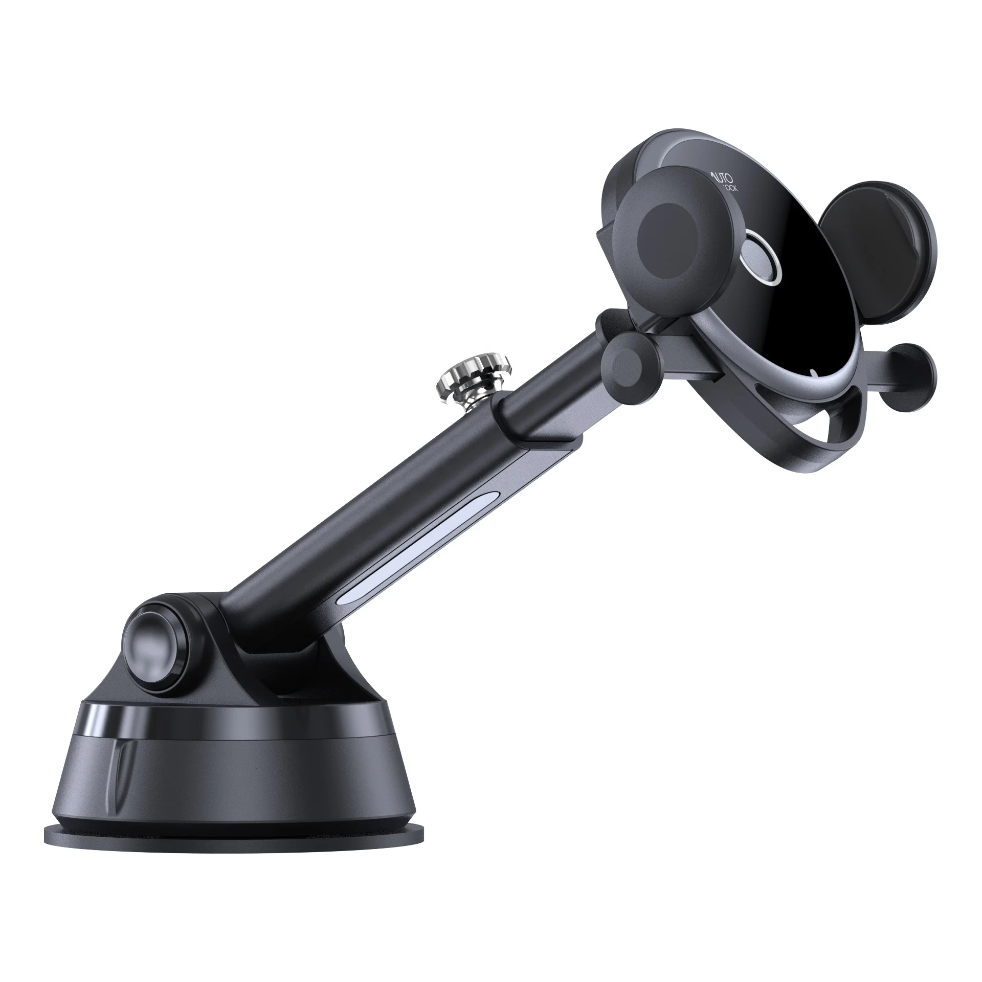2022 New Car Phone Mount, Washable Strong Sticky Gel Pad Long Arm Telescopic Dashboard Windshield Car Phone Holder