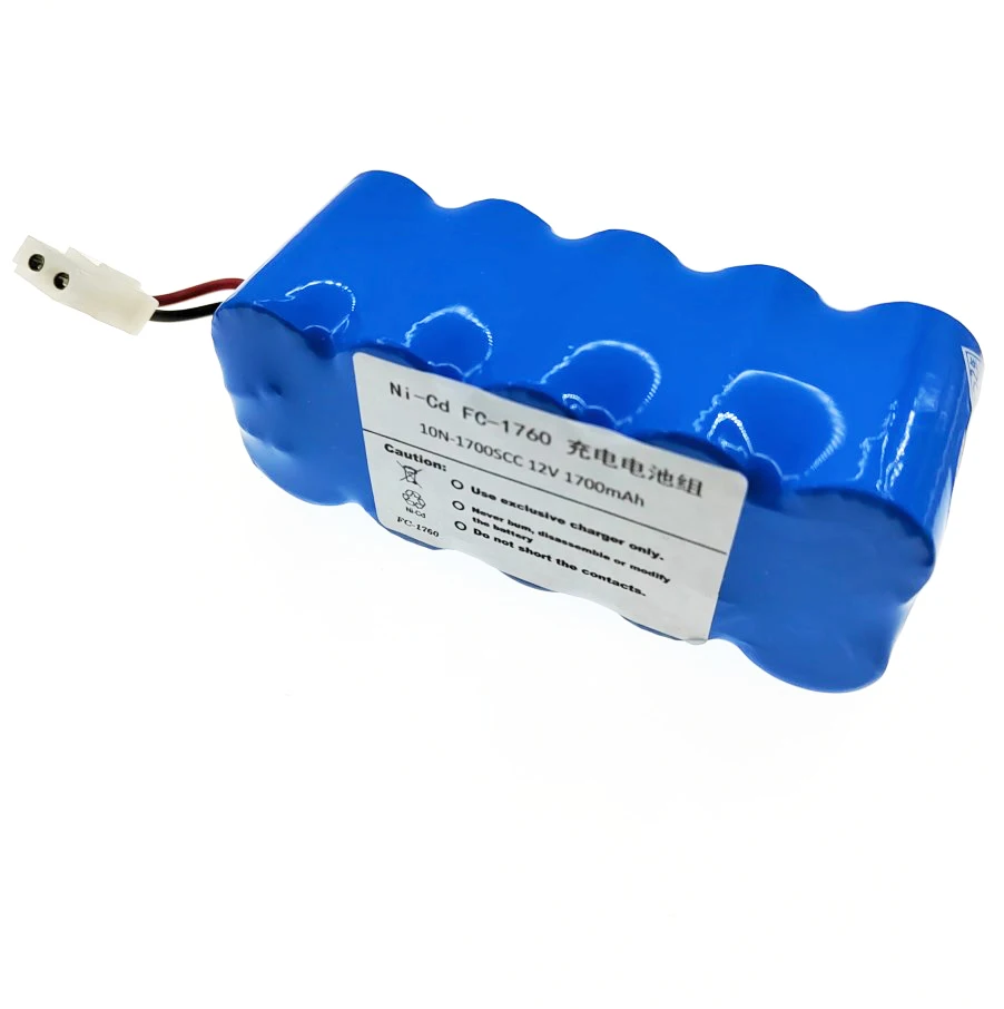 10N1700SCC 10N-1700SCC FC-1760 FC1760 ni-cfd for Fukuda defibrillator applicable 12v rechargeable  battery