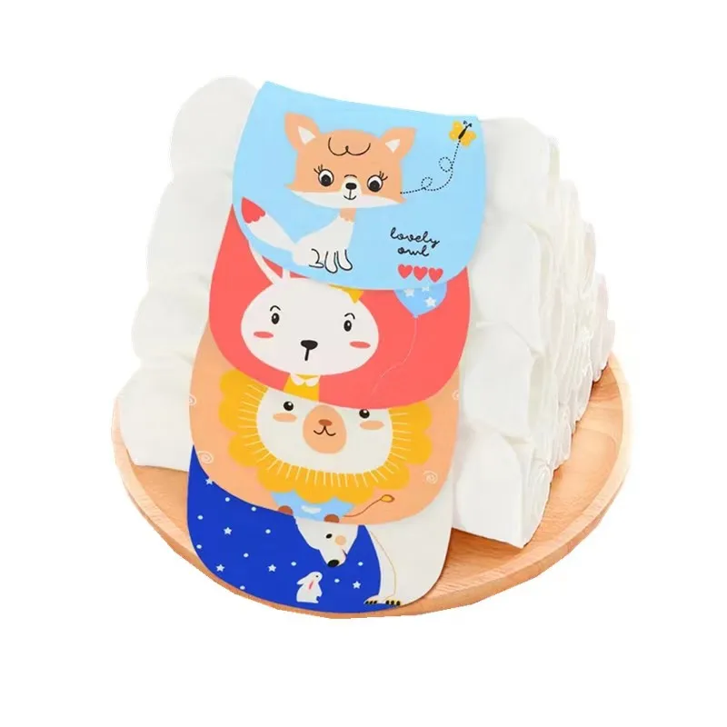 Hot selling High Quality Custom Printed Cloth 100 Cotton Baby Burp Cloth Soft Baby Towel