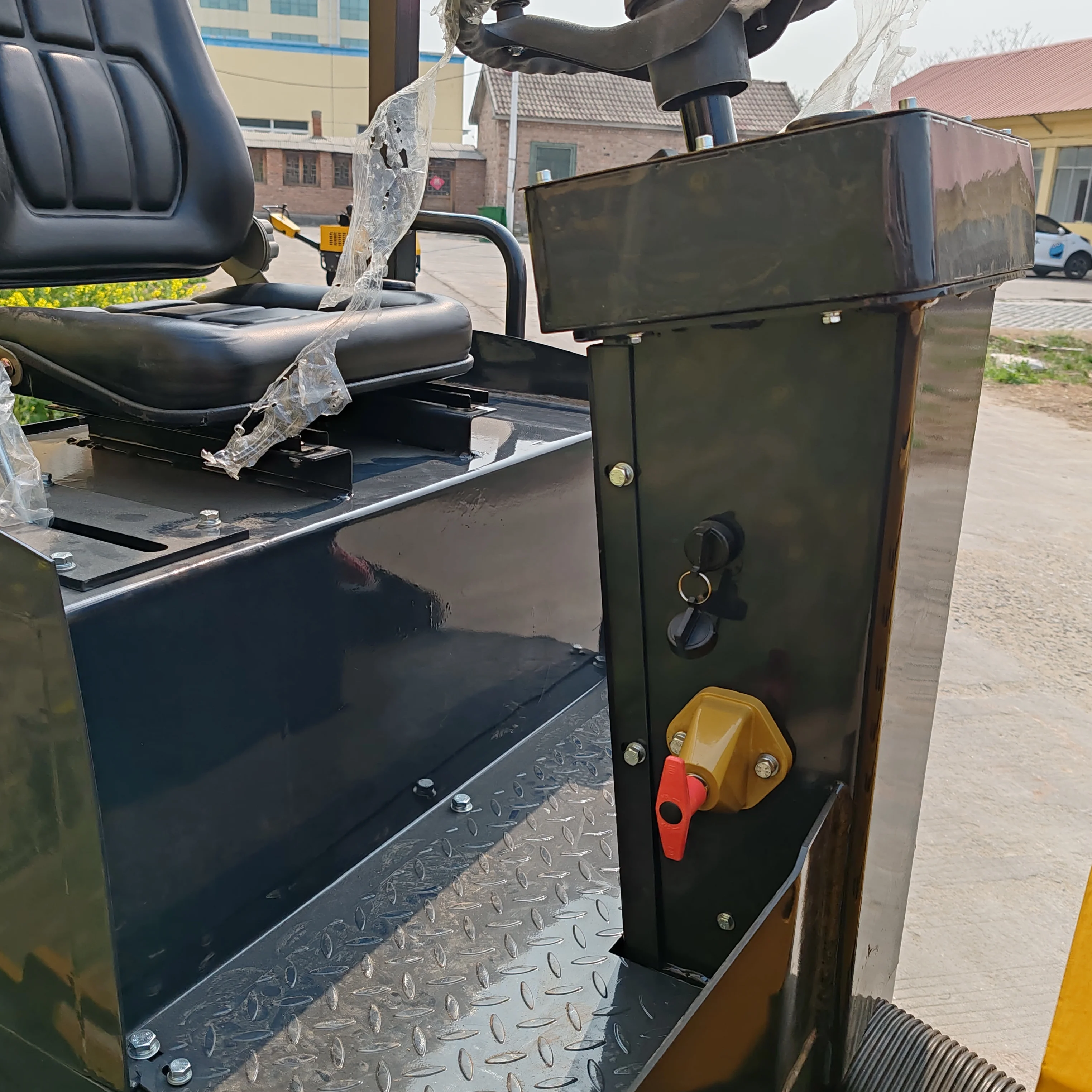 Wholesale water cooled diesel engine full hydraulic vibration road asphalt double drum soil asphalt road roller delivery fast