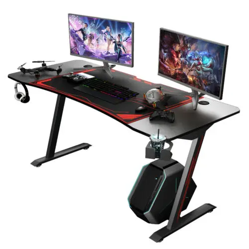 Wholesale Cheap Computer Office Height Adjustable  PC Gaming Desk Gaming Table For E-sports
